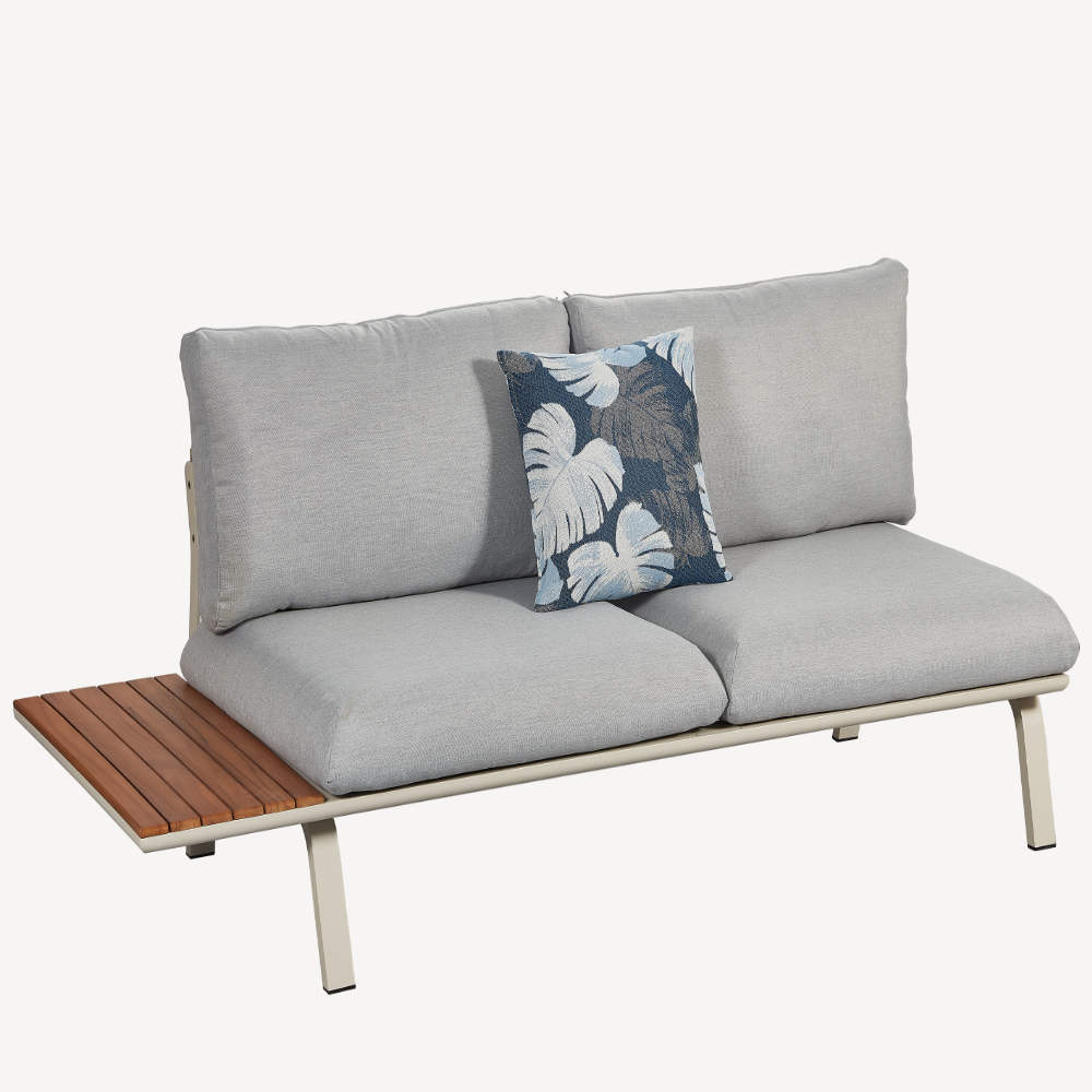 Gartenlounge Punto Doppelsofa links