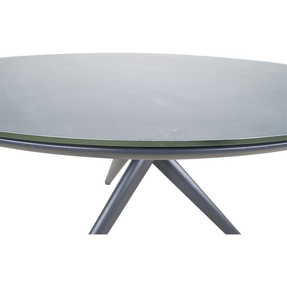 Gartentisch Mojito Ceramic Negro ø120cm