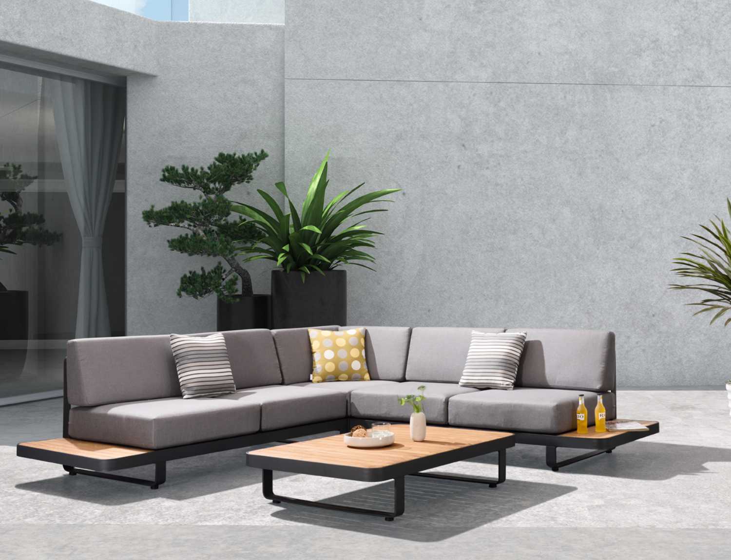Lounge outdoor Ecke
