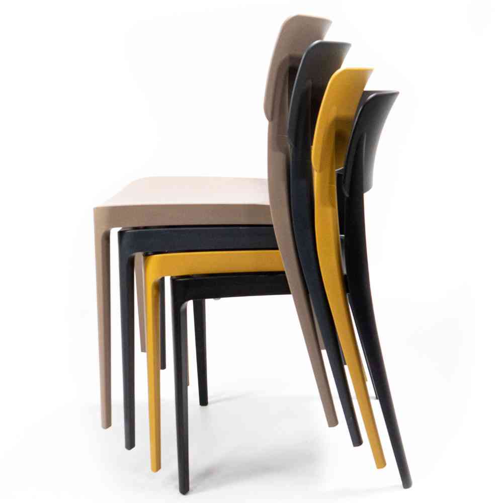 Kunststoffstuhl Wing OA sand