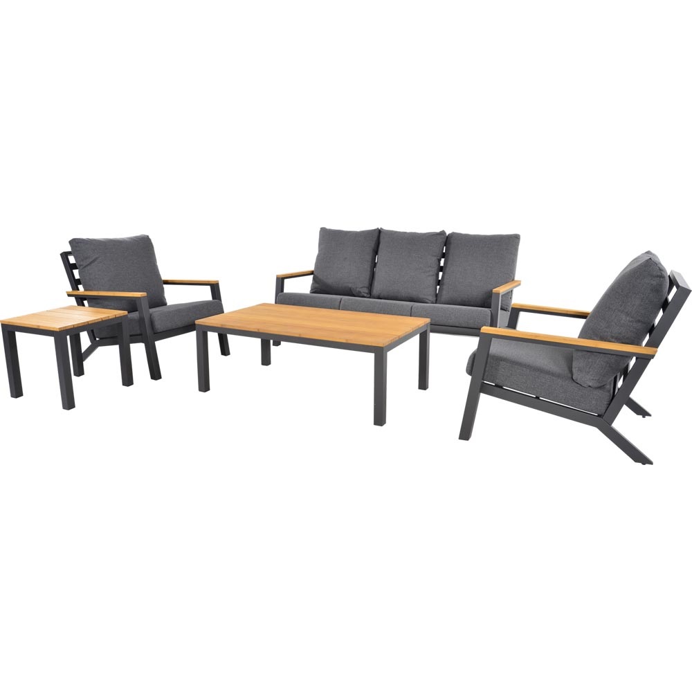 6Kuf0ZOjegE9hh Lounge-Set Donnan grau