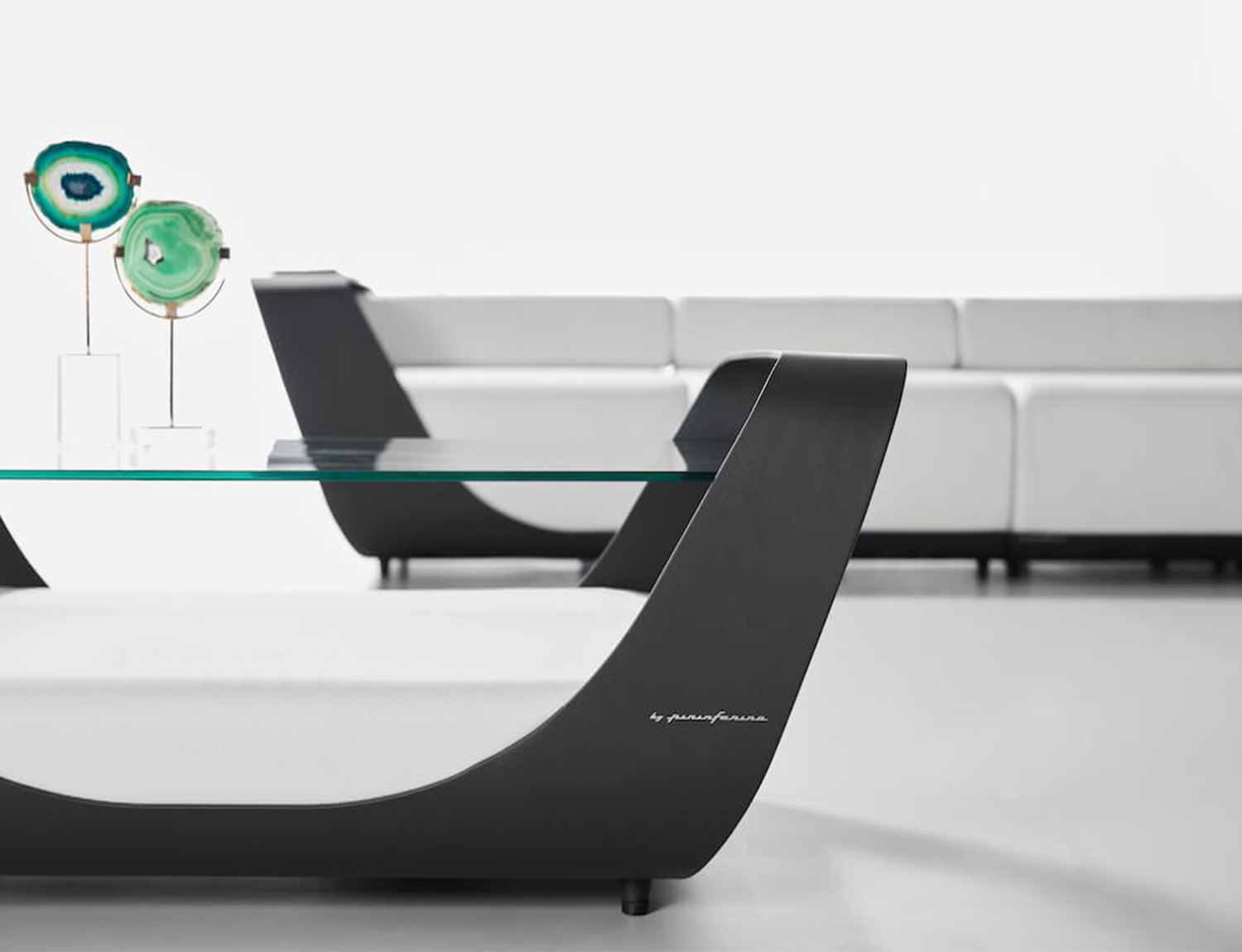 Onda Pininfarina Eck Lounge schwarz/weiß