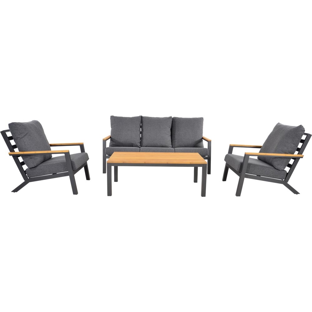 3Hd57O4KDi1gmT Lounge-Set Donnan grau
