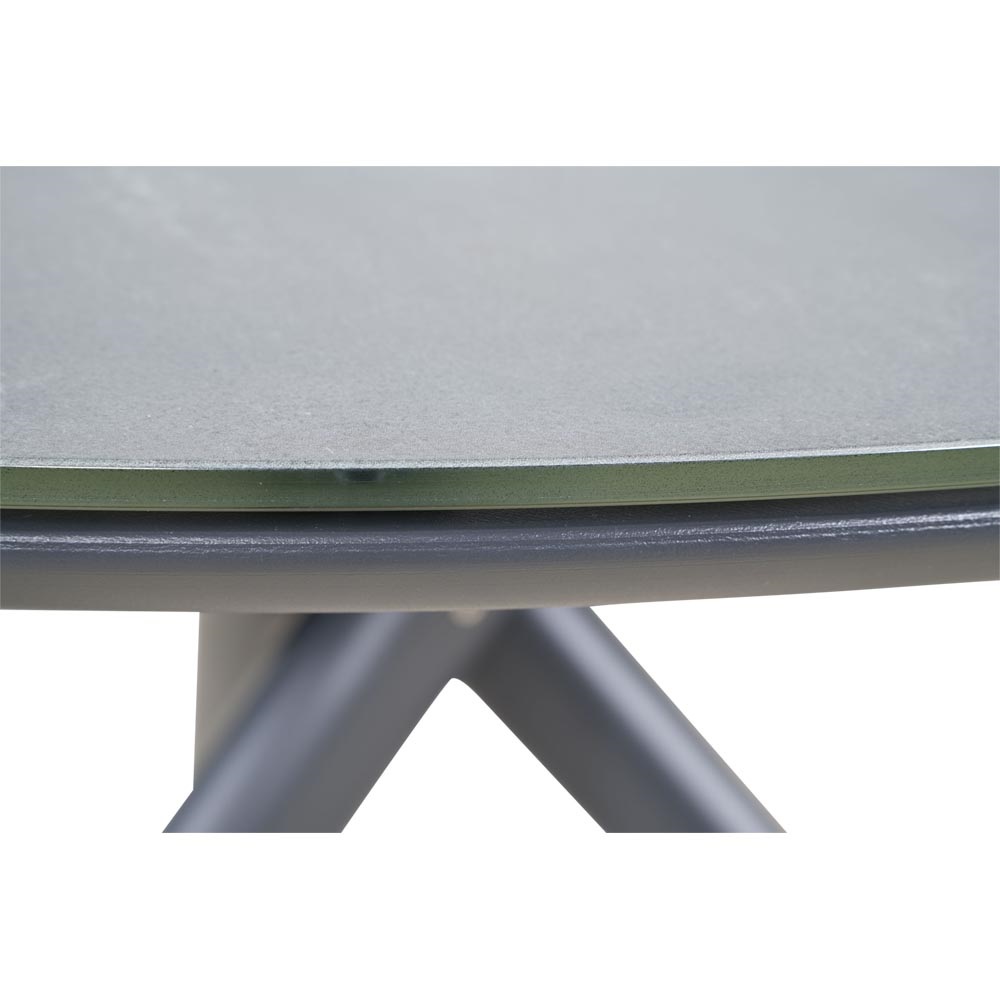 Gartentisch Mojito Ceramic Negro ø120cm