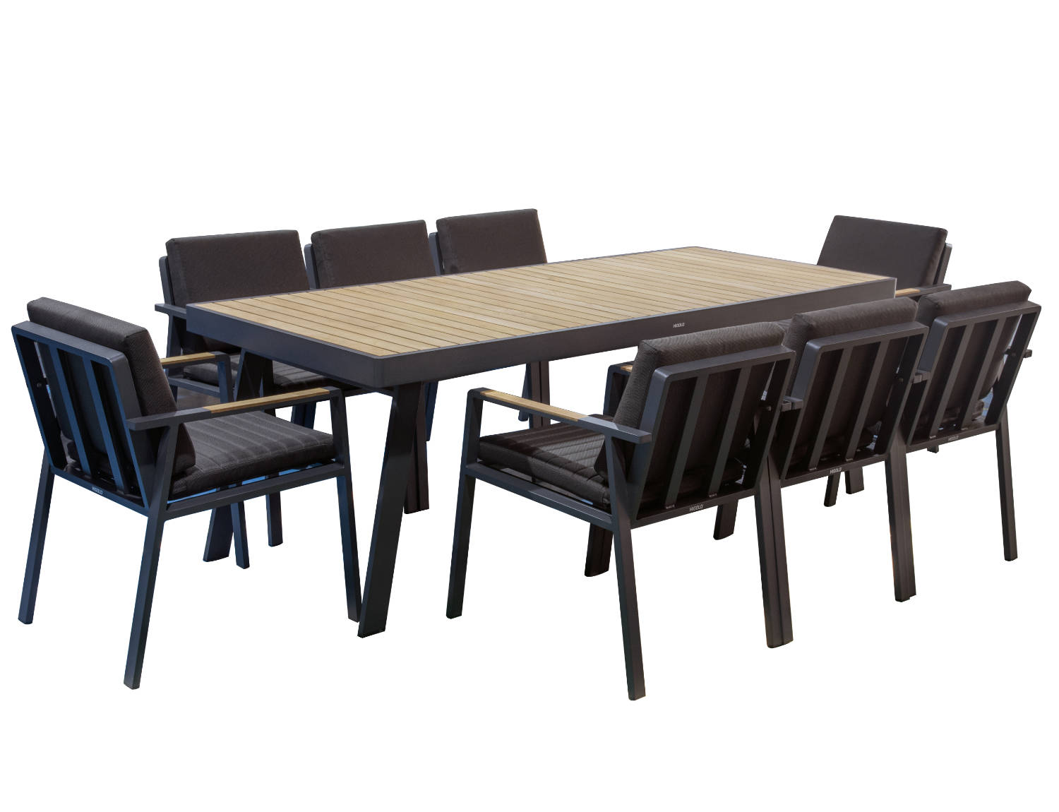 Outdoor-Dinnerset Nofi Anthrazit