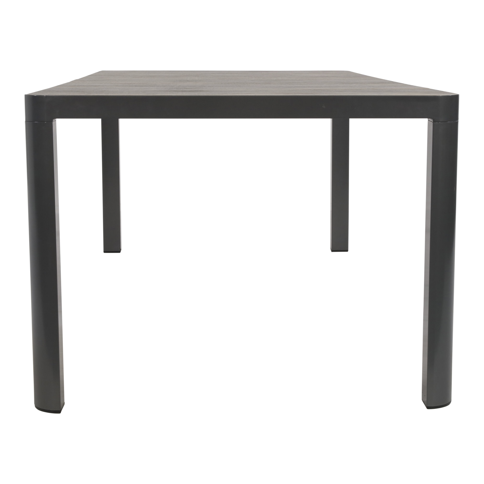 Gartentisch Castilla Negro Seite