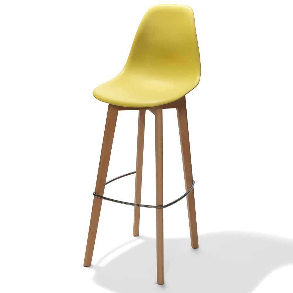 stapelbarer Barhocker Keeve OA hellbraun