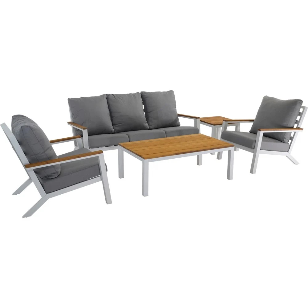Ohne-TitelTf8dYC2fJdYQ6 Lounge-Set Donnan weiß