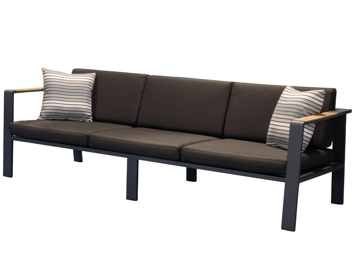 Gartenloungeset Nofi Antrazit