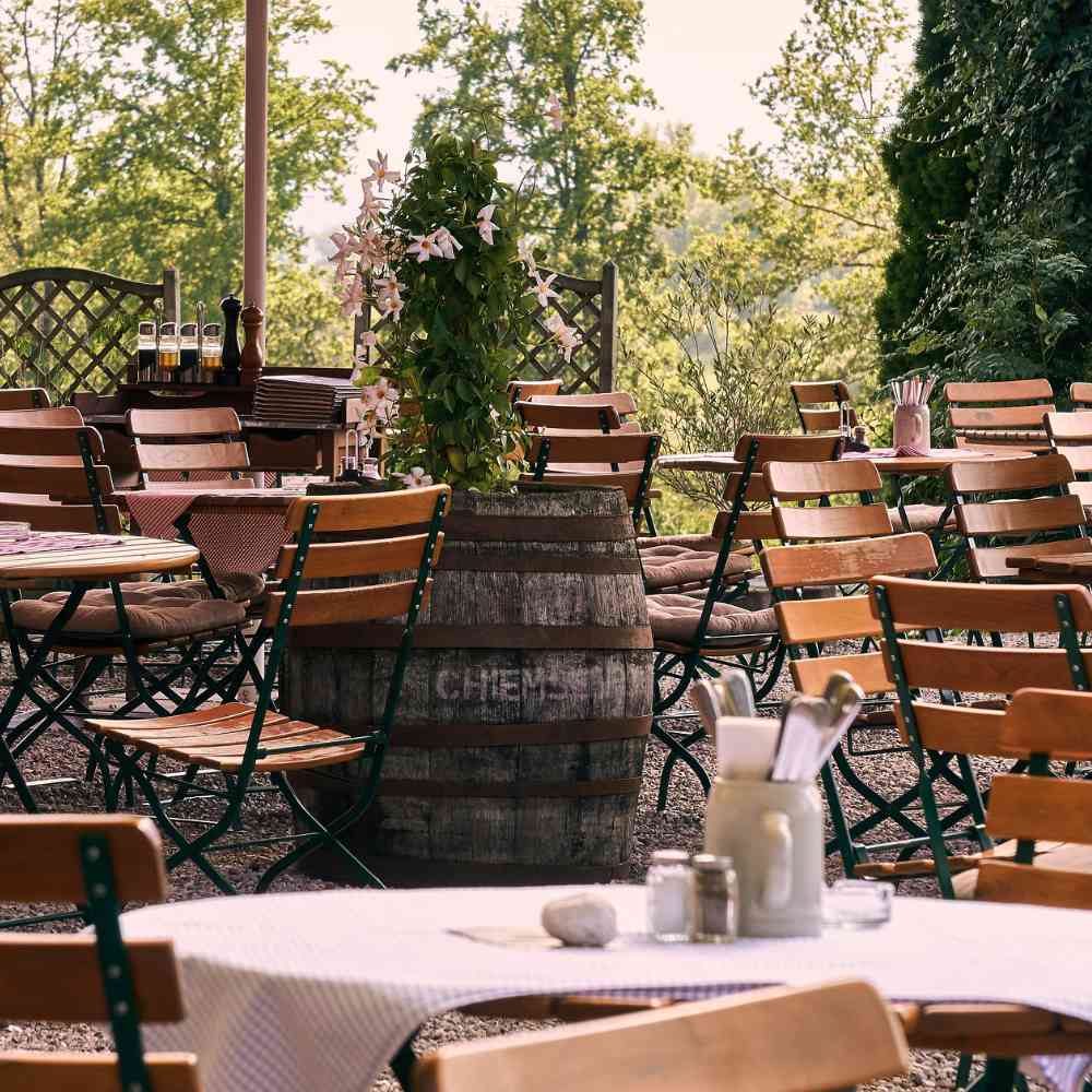 Gastronomie Terrasse Biergarten