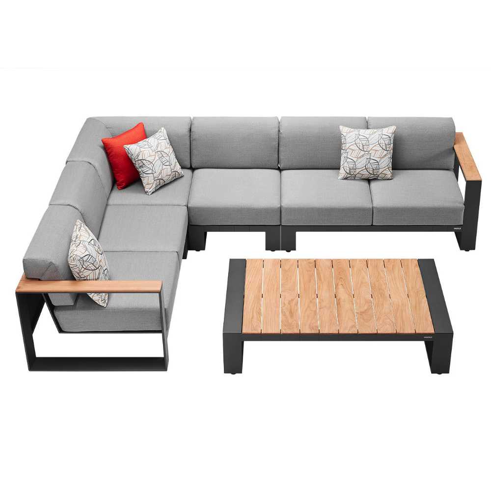 exclusive Cornerlounge Higold Cambusa für die Terrasse und den Garten