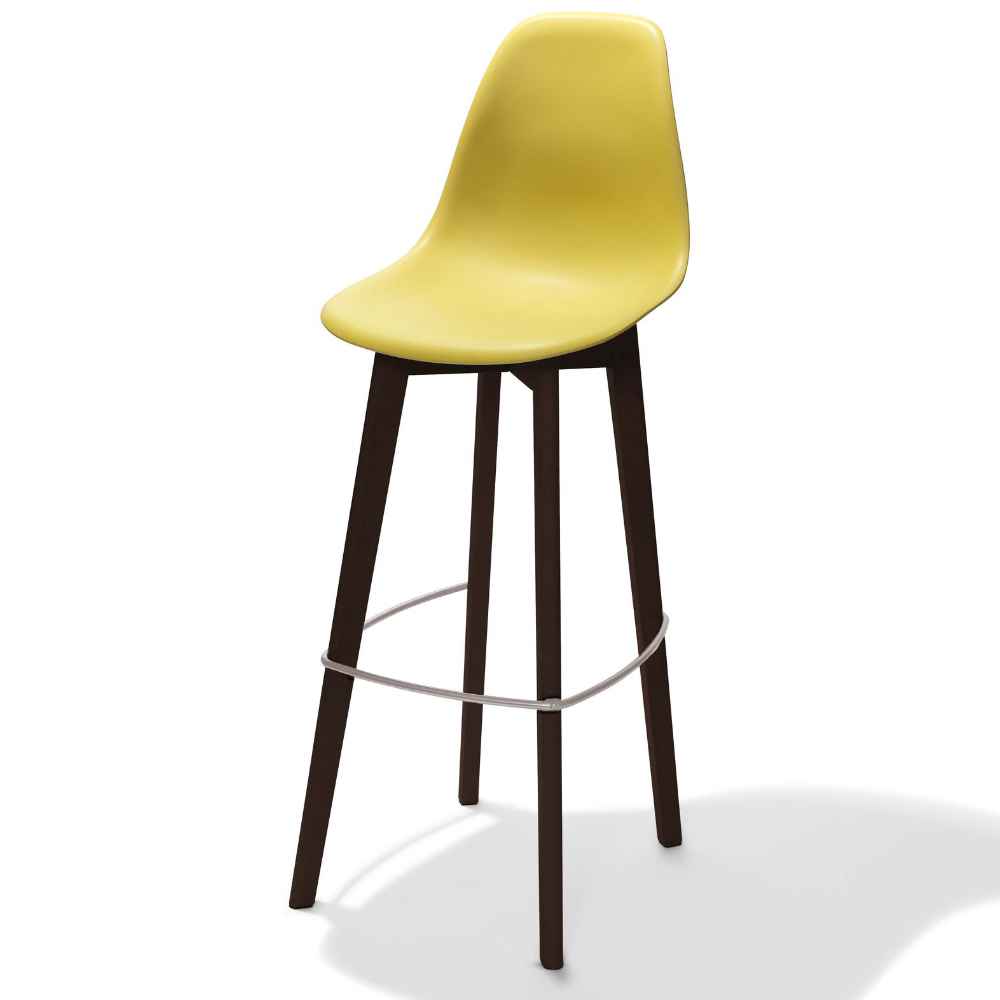 stapelbarer Barhocker Keeve OA dunkelbraun 