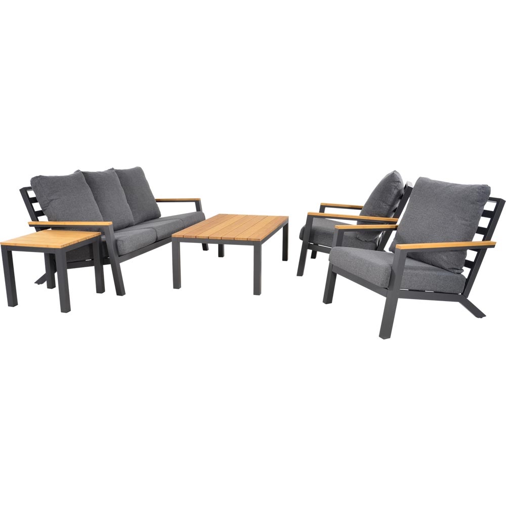 5eaMW53GyBDHFT Lounge-Set Donnan grau