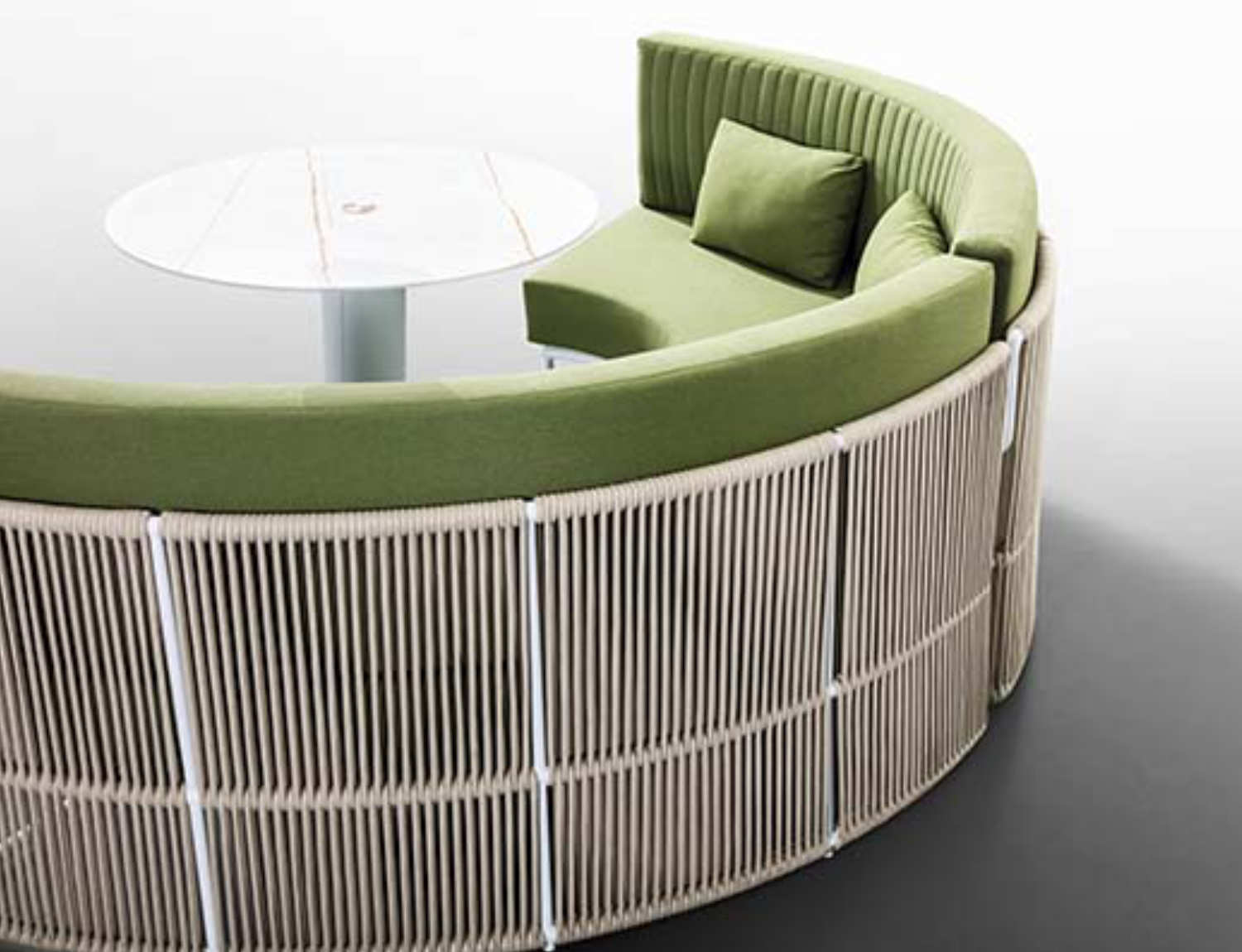 Roma Half Round Sofa