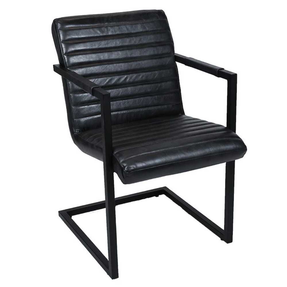 Freischwinger Kess schwarz