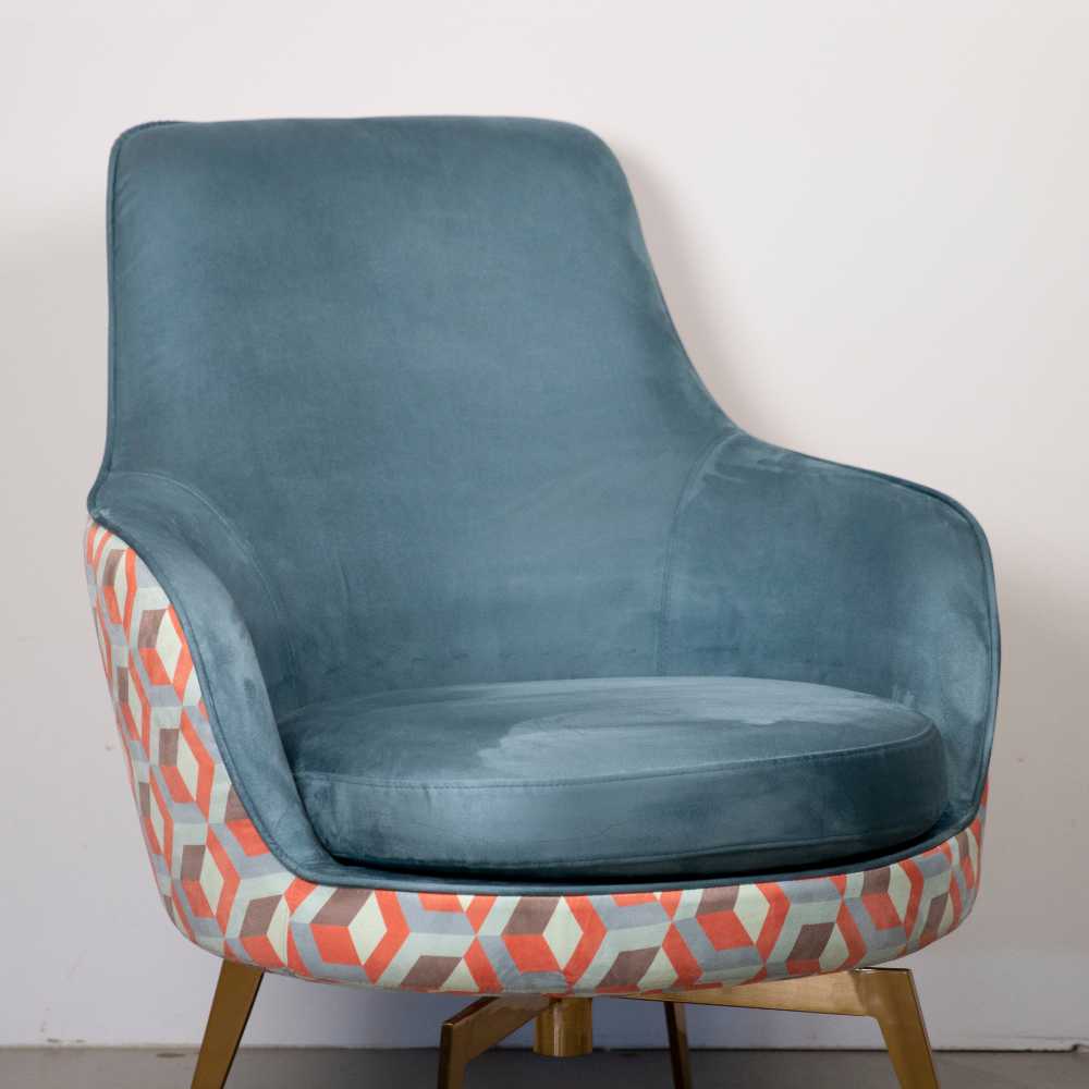 Globe Blue Velours