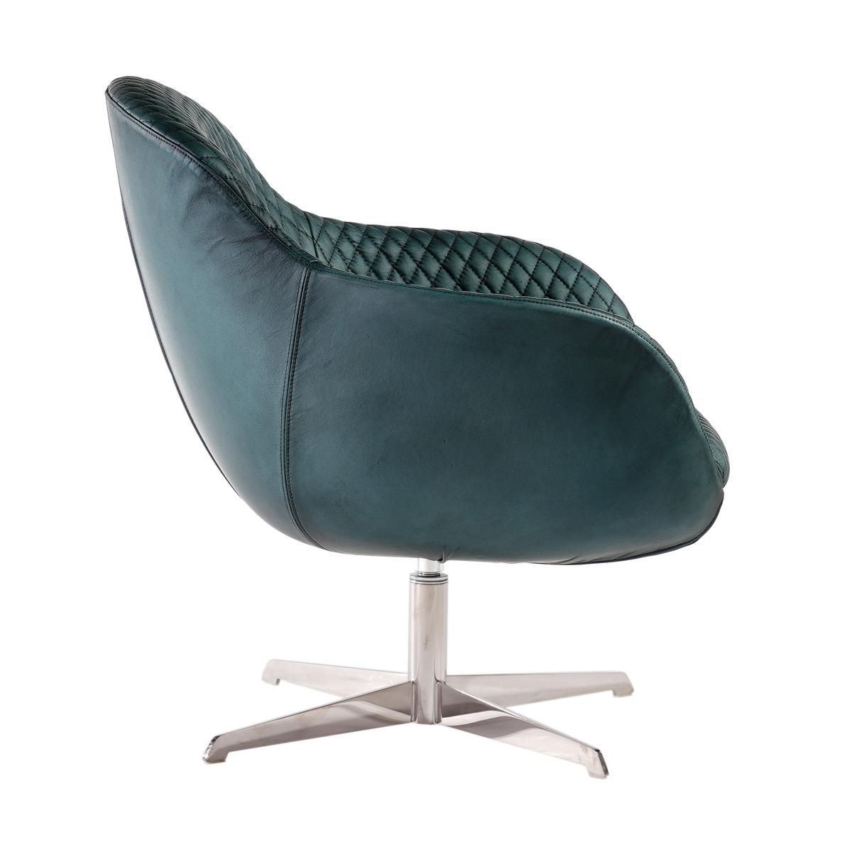 Sasha-HOS18-81-square-rotate-2 Designer Clubsessel drehbar, handgearbeitet in echtem italienischen Büffelleder